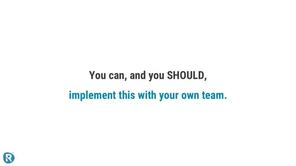 Motivational message for maintenance leaders: 'You can, and you SHOULD, implement this with your own team' – promoting proactive reliability strategies in asset-intensive organisations