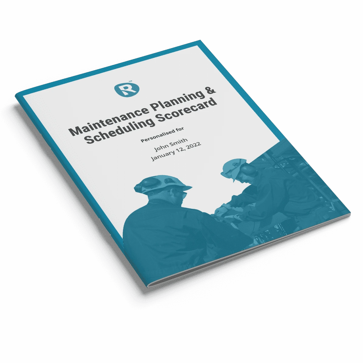 Mockup of the Maintenance Planning & Scheduling Scorecard—free downloadable assessment tool from Reliability Academy to evaluate planning performance