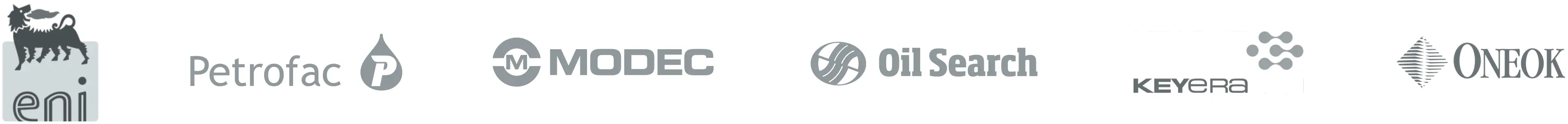 Icons representing clients in the oil and gas industry, used for showcasing industry sectors served by Reliability Academy